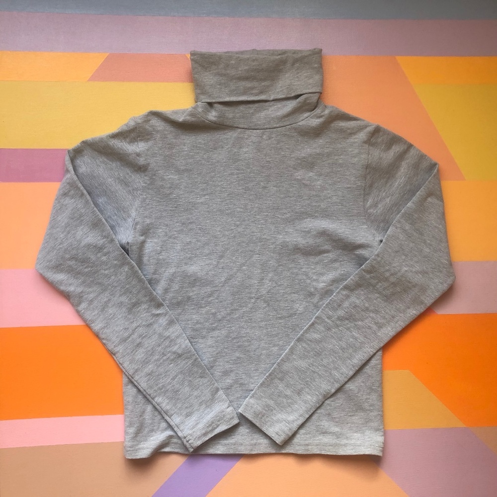Los Angeles Apparel Cotton Spandex Turtleneck